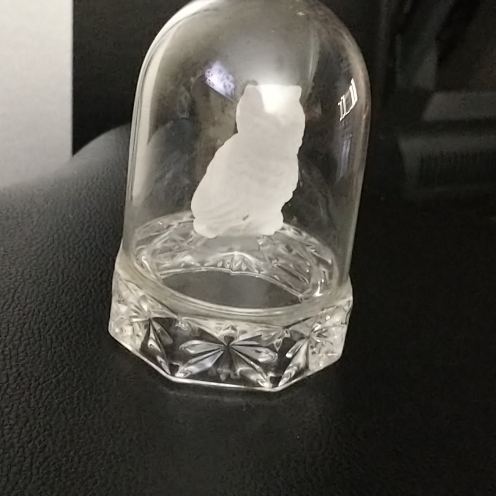 Glass owl figure - Picture 2 of 4